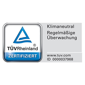 Zertifikat TÜV Rheinland