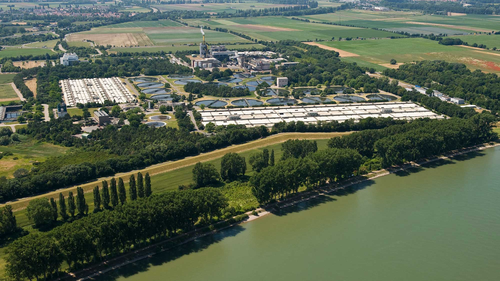 BASF Kläranlage