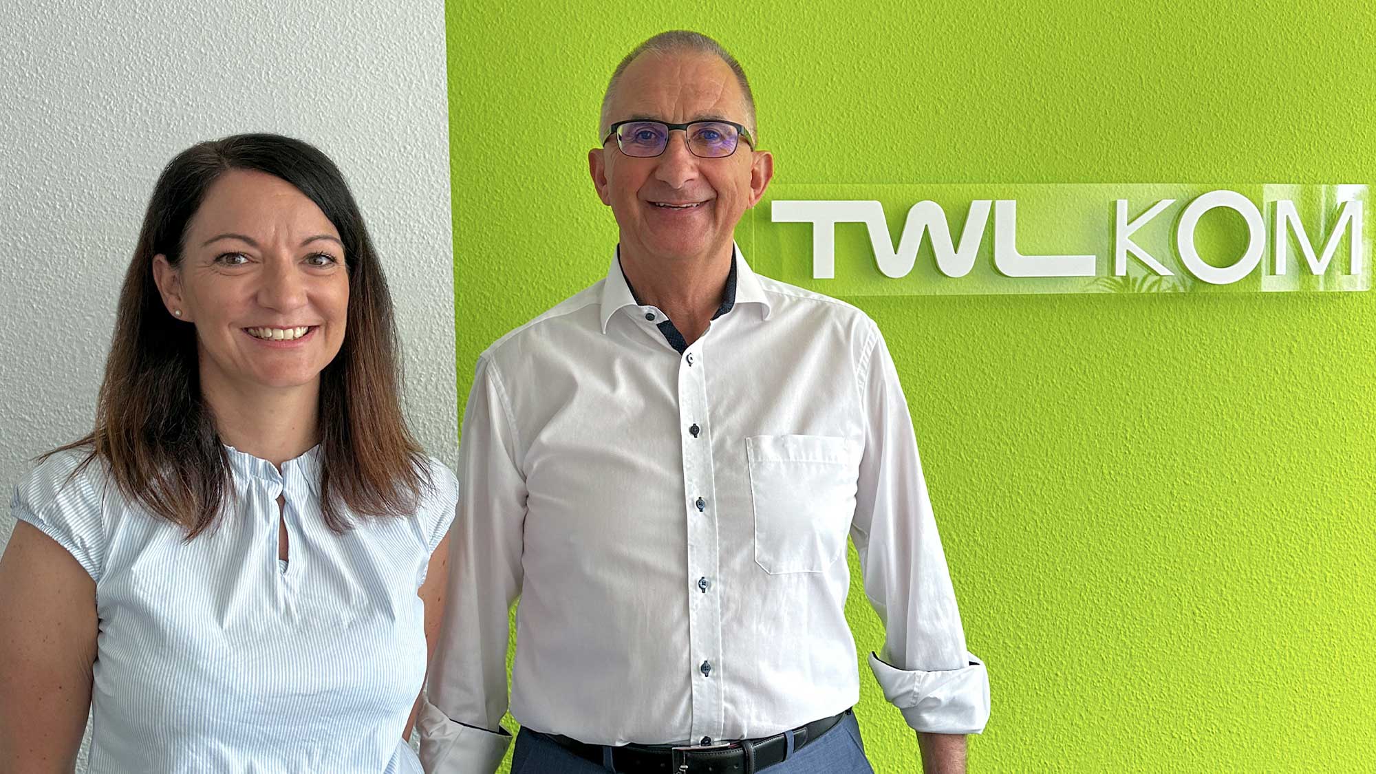Melanie Brill und Tomas Mösl bei der TWL KOM