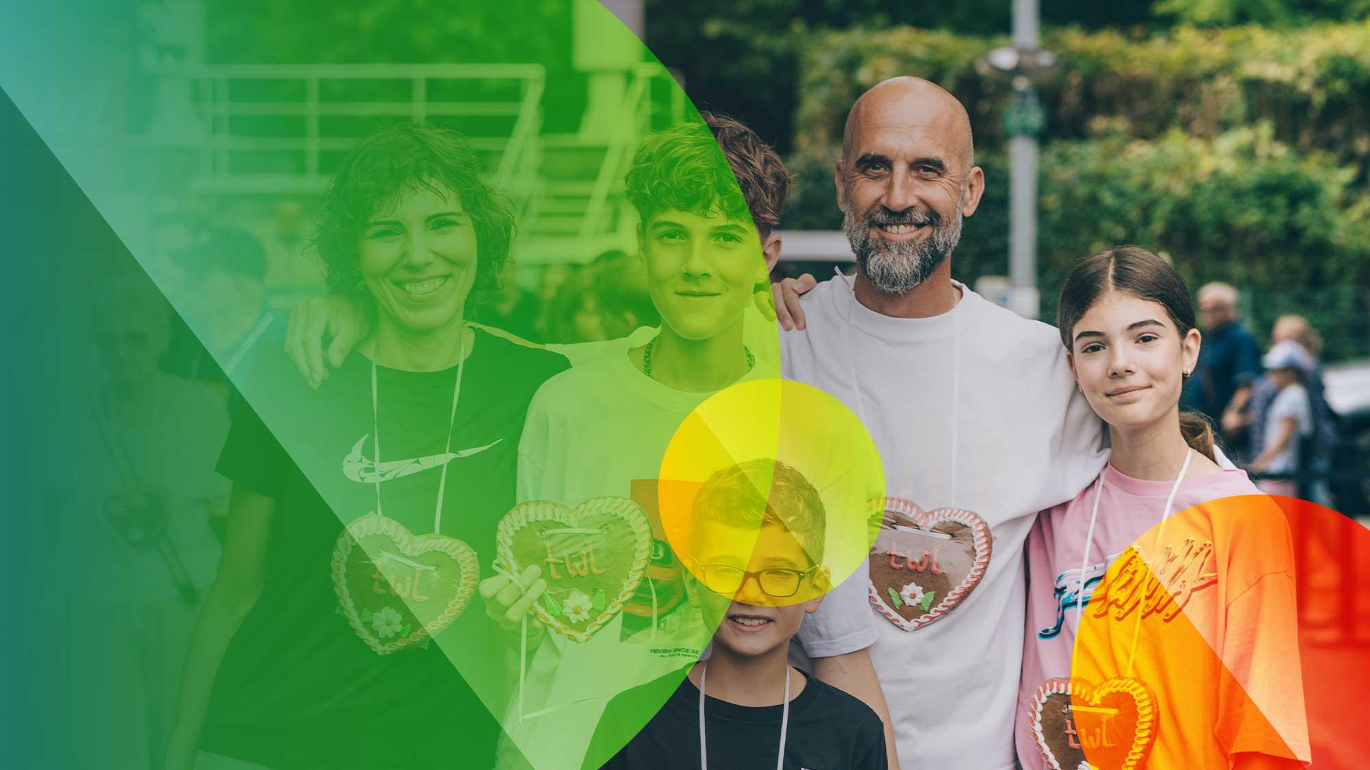 TWL-Angestellter mit Familie